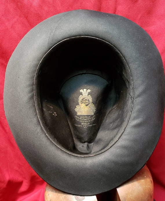 Vintage Men's ~ Paris 1930's Formal Fedora ~ Grosg