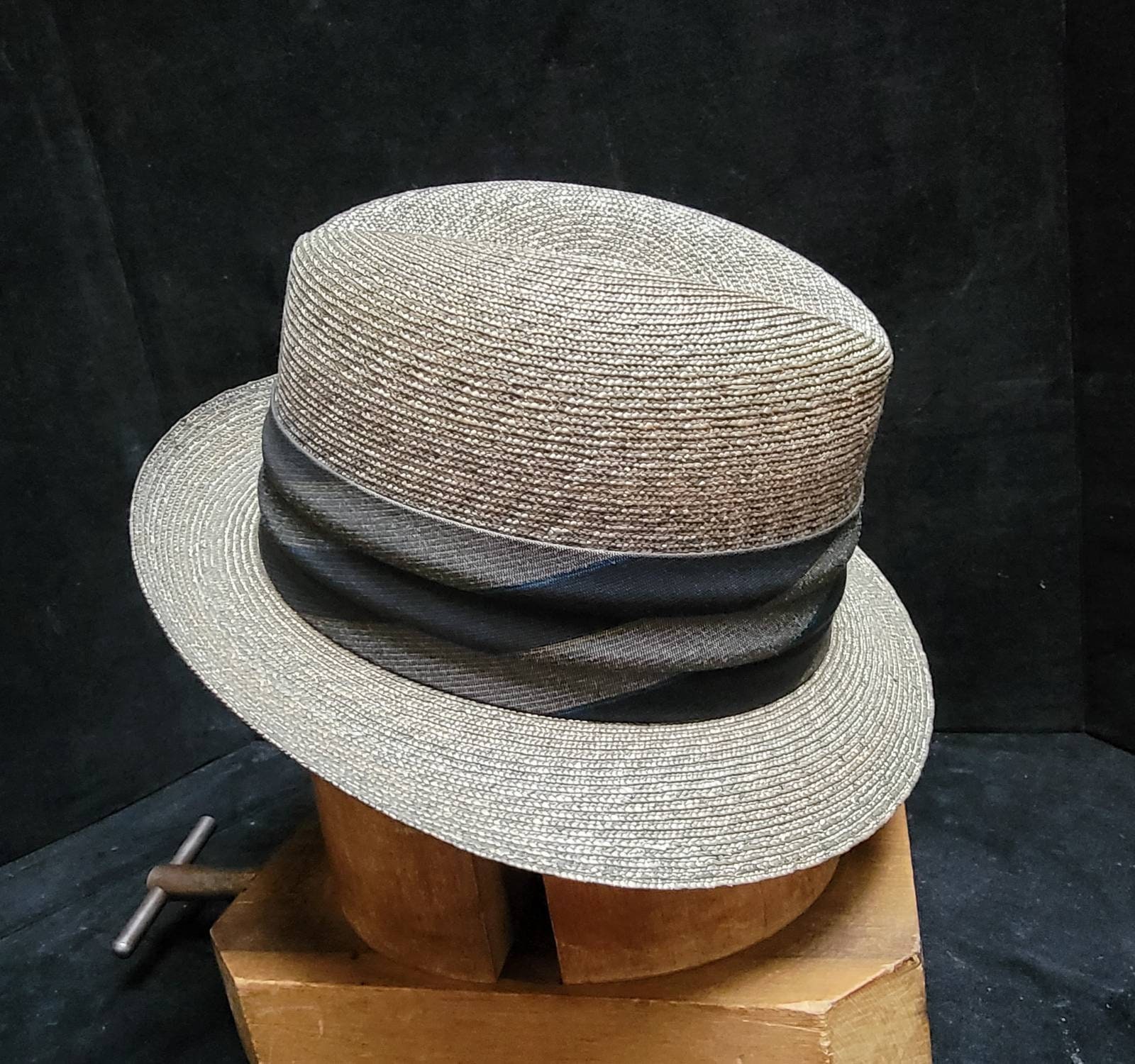 Vintage Men's Milan Straw Fedora Towncraft - Etsy