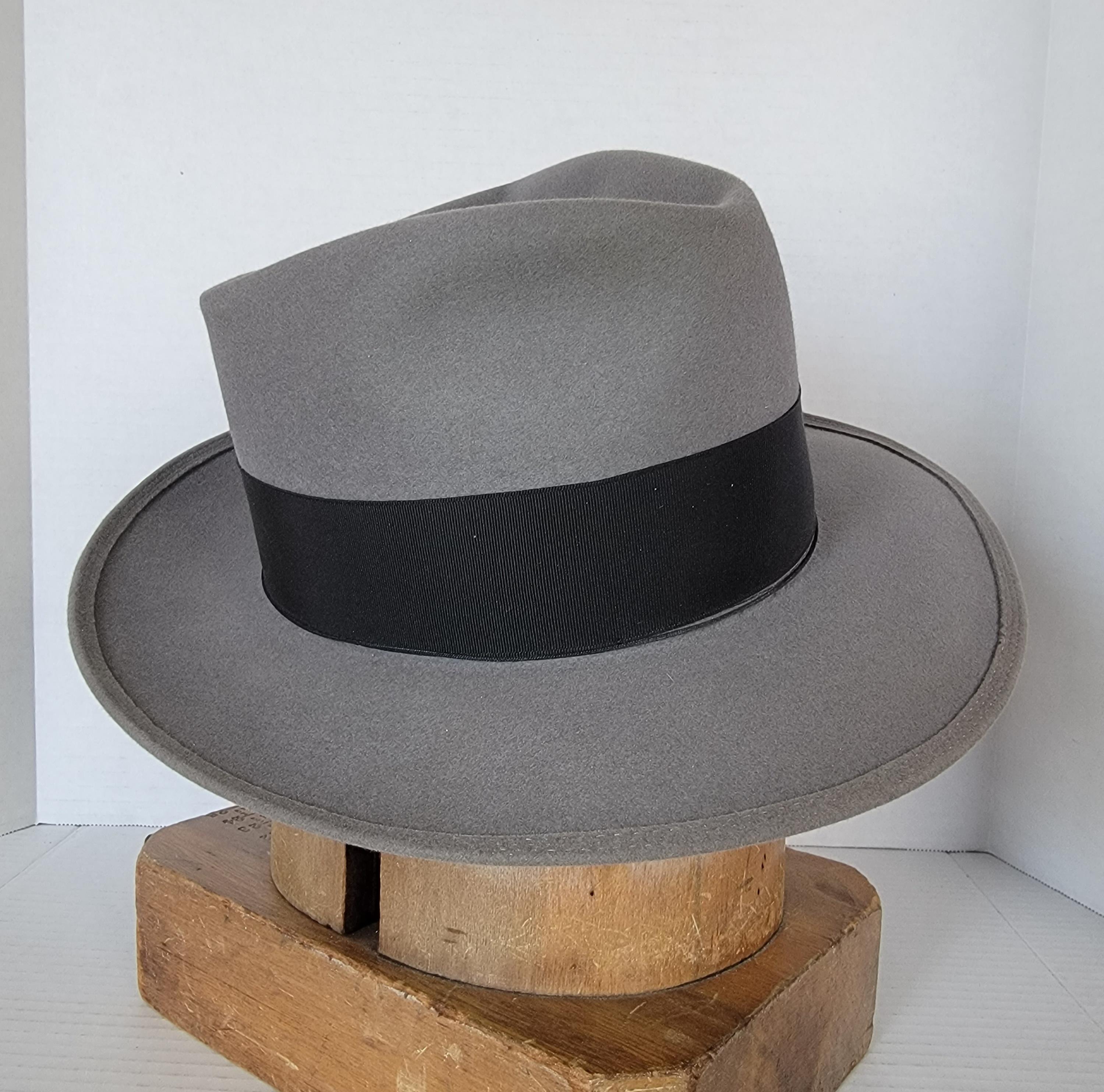 Al Capone Budget Black Felt Hats Unisex Al Capone Budget Black Felt Hats Unisex
