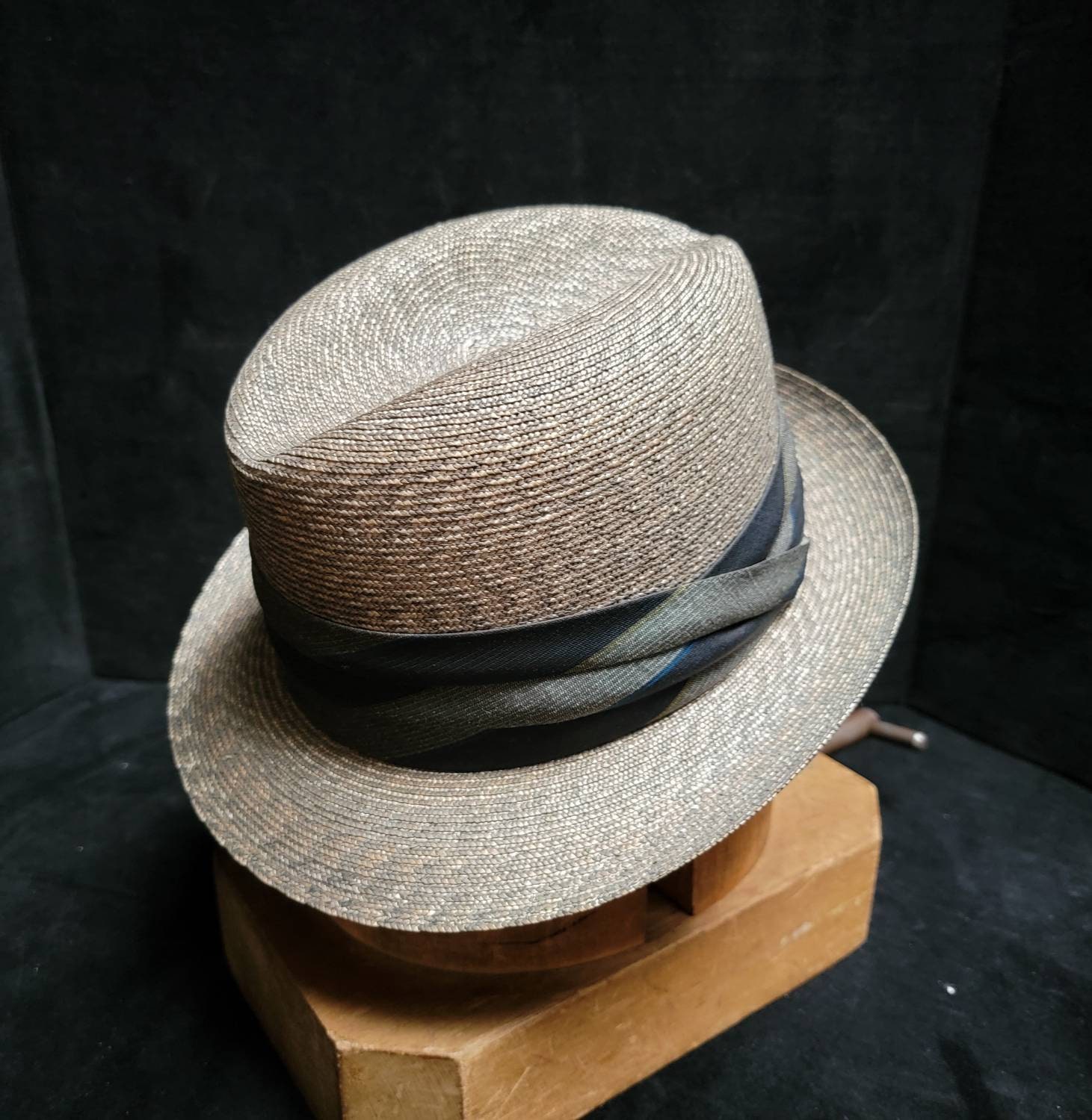 Vintage Men's Milan Straw Fedora Towncraft - Etsy