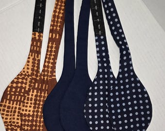 ヴィンテージ メンズ ジャンボ セルフタイ 調節可能 蝶ネクタイ 3点セット 米国特許取得済み 必見!!!