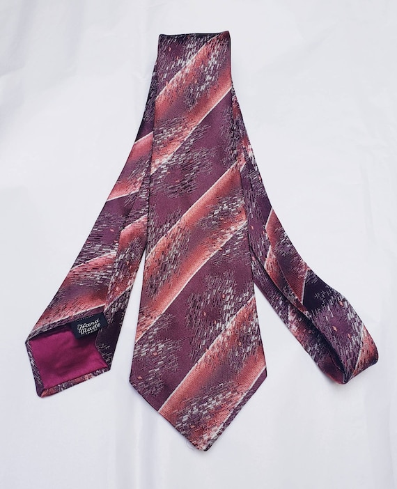 Vintage Necktie.Multicolored necktie.Wedding tie.Vintage mens tie.Mens gift.Vintage men/'s tie.Men/'s neck tie.100/% Silk.Abstract tie.Carnaval