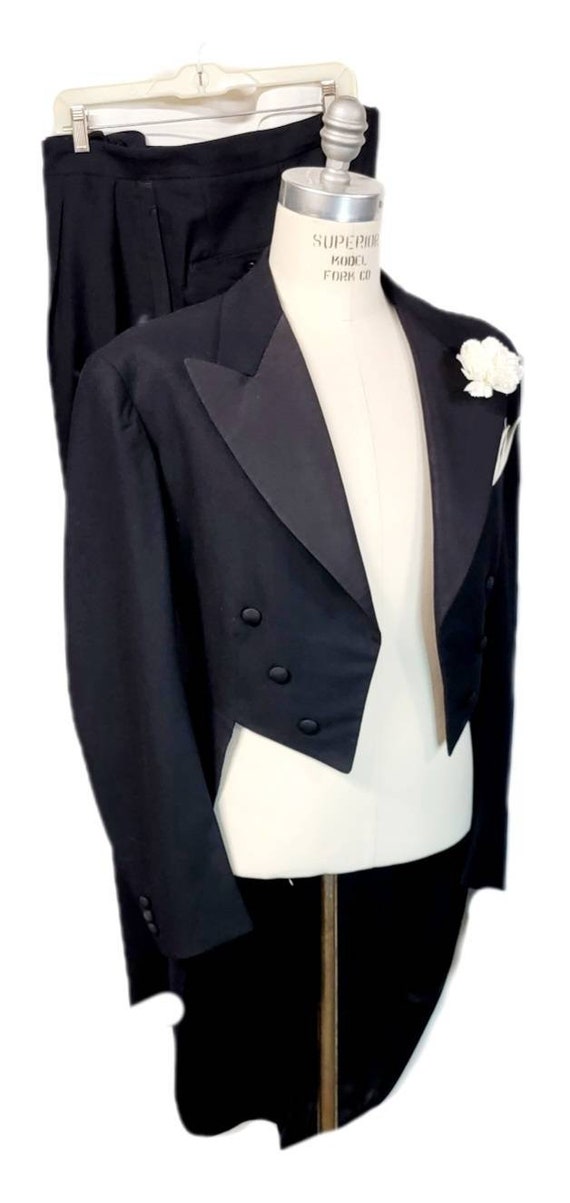 mens white tie formal wear