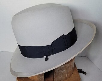 Mens ~ Vintage ~ Fedora ~ Stetson ~ Stetsonian ~ Hat ~ Stunning