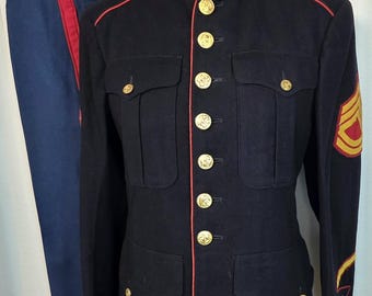 Korean War Issue Dress Wool Alpha Uniform Includes Pants and Belt Sgt  Tizando War Ra Egas and Sgt Stripes With Ribbon Bar - Etsy