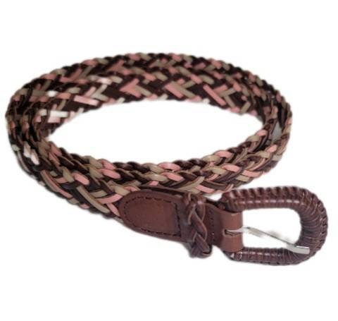 Hickok Belt Makers Vintage 70s Cream Leather Belt Vintage hickok belt - Gem main image 4