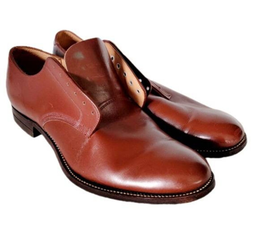 WW2 Officers Low Quarter Shoes Army Army Air Force Navy Aviator Large