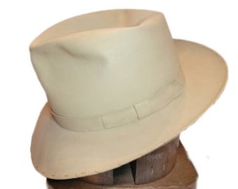 Vintage Stetson 3X Beaver Fur Felt Open Road Hat Size 7 Vintage Stetson 3X Beaver Fur Felt Open Road Hat Size 7