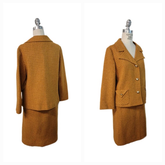 Vintage ~ Womens ~ 1950's ~ 1960's ~ Brown & Blac… - image 10