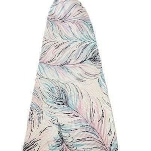 Vintage ~ Mens ~ Super ~ Wide ~ Feathers Cravat ~ Neckwear ~ Tie ~ L@@k!!!