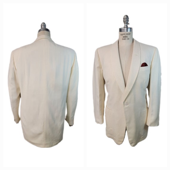Vintage ~ Mens ~ Palm Beach ~ Single Breasted ~ Dinner Jacket