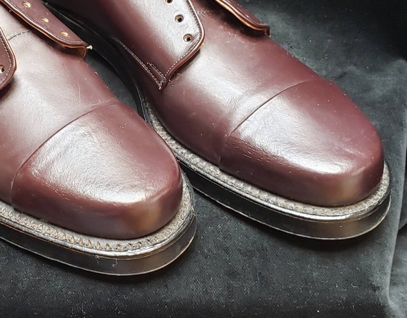 Vintage Heren Schoenen Pedwin Stalen tenen Plytex - Etsy België