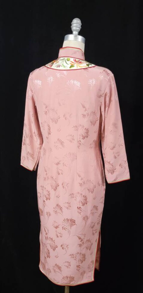 Vintage Womens ~ Embroidered ~ Cheongsam ~ Silk ~… - image 9