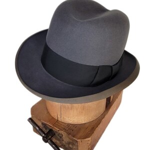 Stetson Men's Layden Felt Fedora Cap Green Size -L