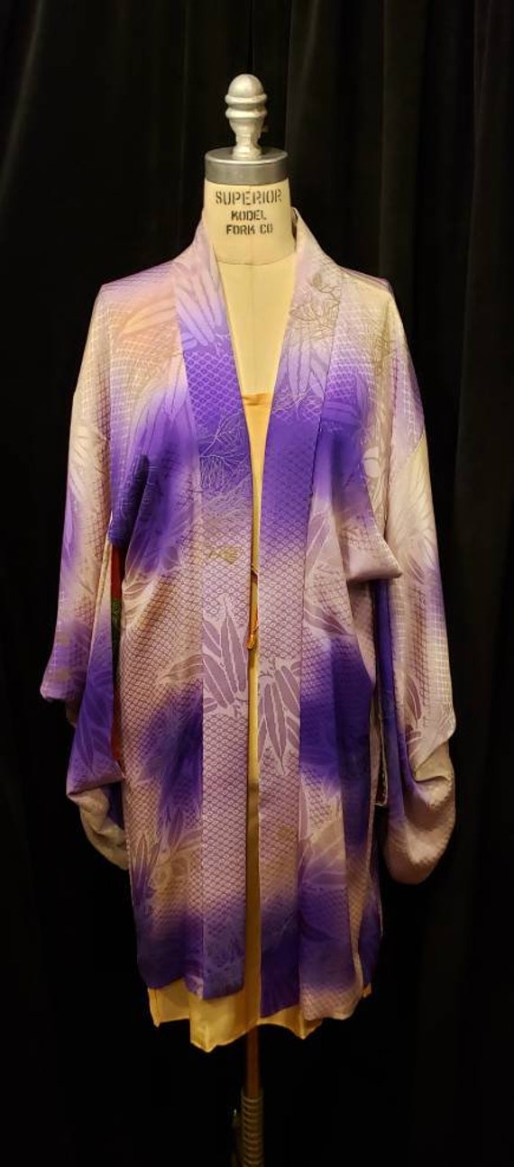 Sexy ~ Vibrant ~ Kimono ~ Silk ~ Amazing Design ~… - image 6