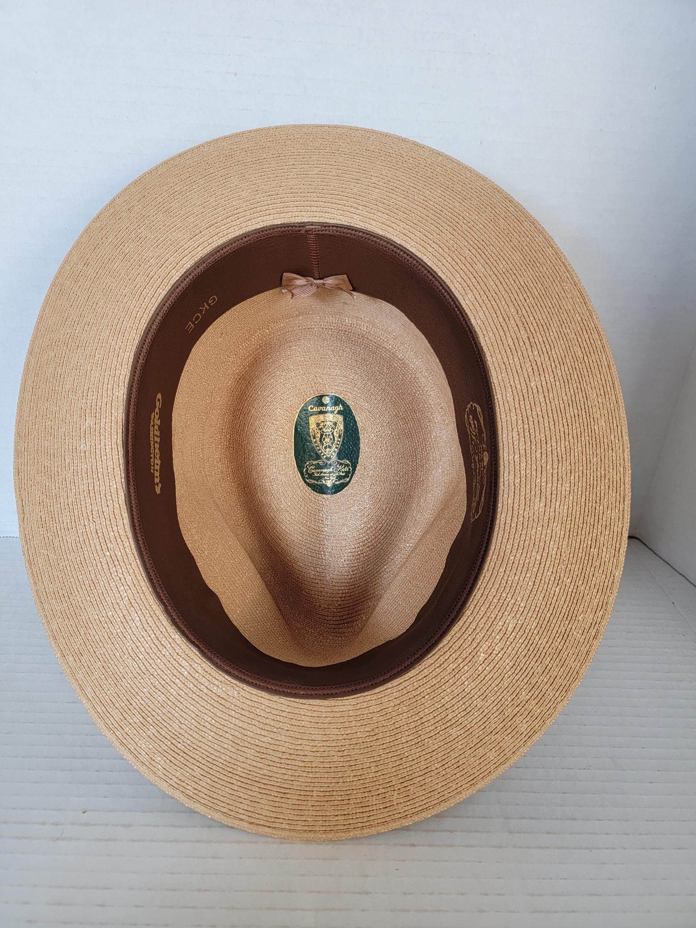 Vintage ~ Men's ~ Cavanaugh ~ Geniune ~ Milan ~ Straw