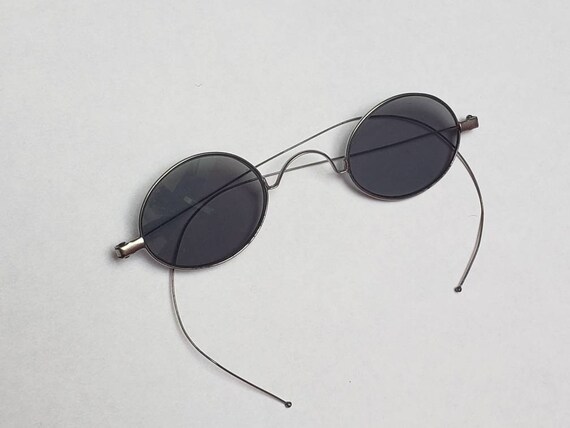 Vintage 1900's Men's Turn of Century Sunglasses G… - image 10