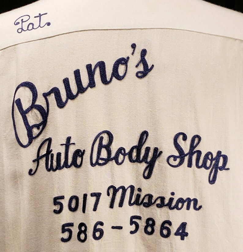 Vintage Rare Bruno's Auto Body San Francisco Etsy