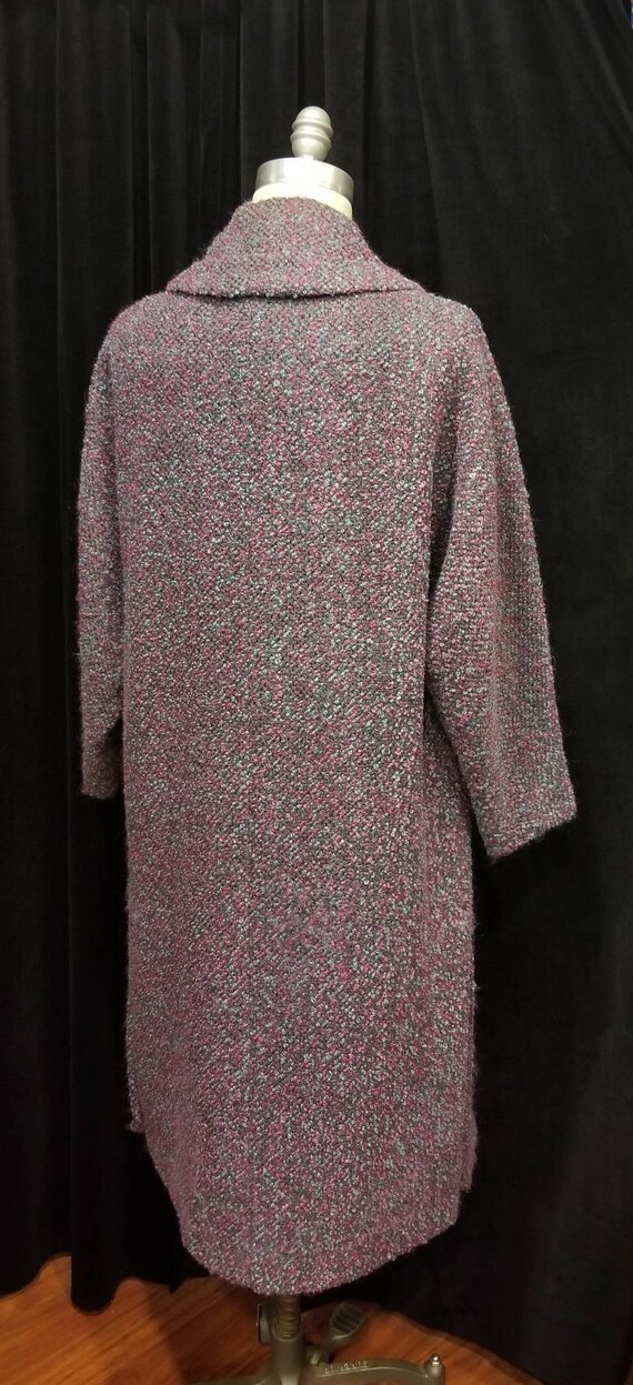 Vintage Women's Colorful ~ Wool ~ Overcoat ~ La D… - image 6