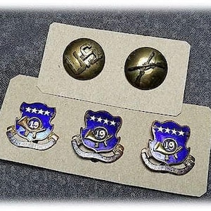 WW2 Korean War ~ Army ~ Insignia ~ Uniform  Insignia - Rare ~ Incredible!!!