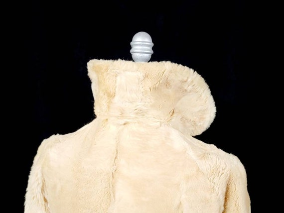 Vintage ~ Women's ~ Kangaroo ~ Fur ~ Coat ~ Pocke… - image 7