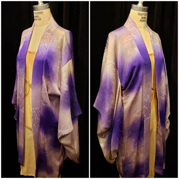 Sexy ~ Vibrant ~ Kimono ~ Silk ~ Amazing Design ~… - image 8