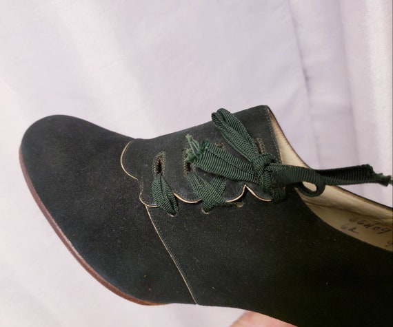 Vintage Women's ~ Incredible ~ Suede ~ Lace Up ~ … - image 5