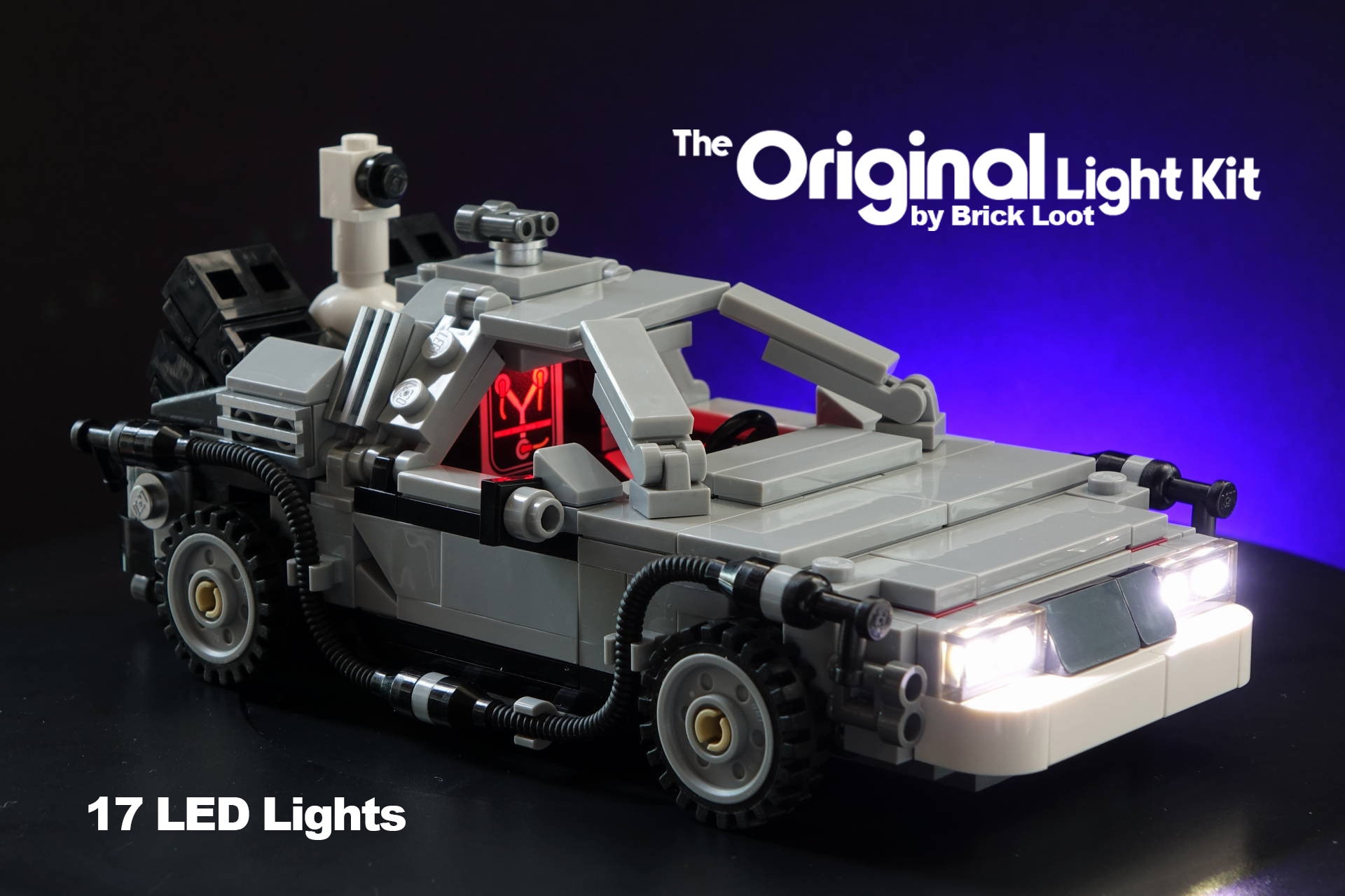 LED Lighting Kit for the LEGO Delorean Time Machine 21103 Etsy UK