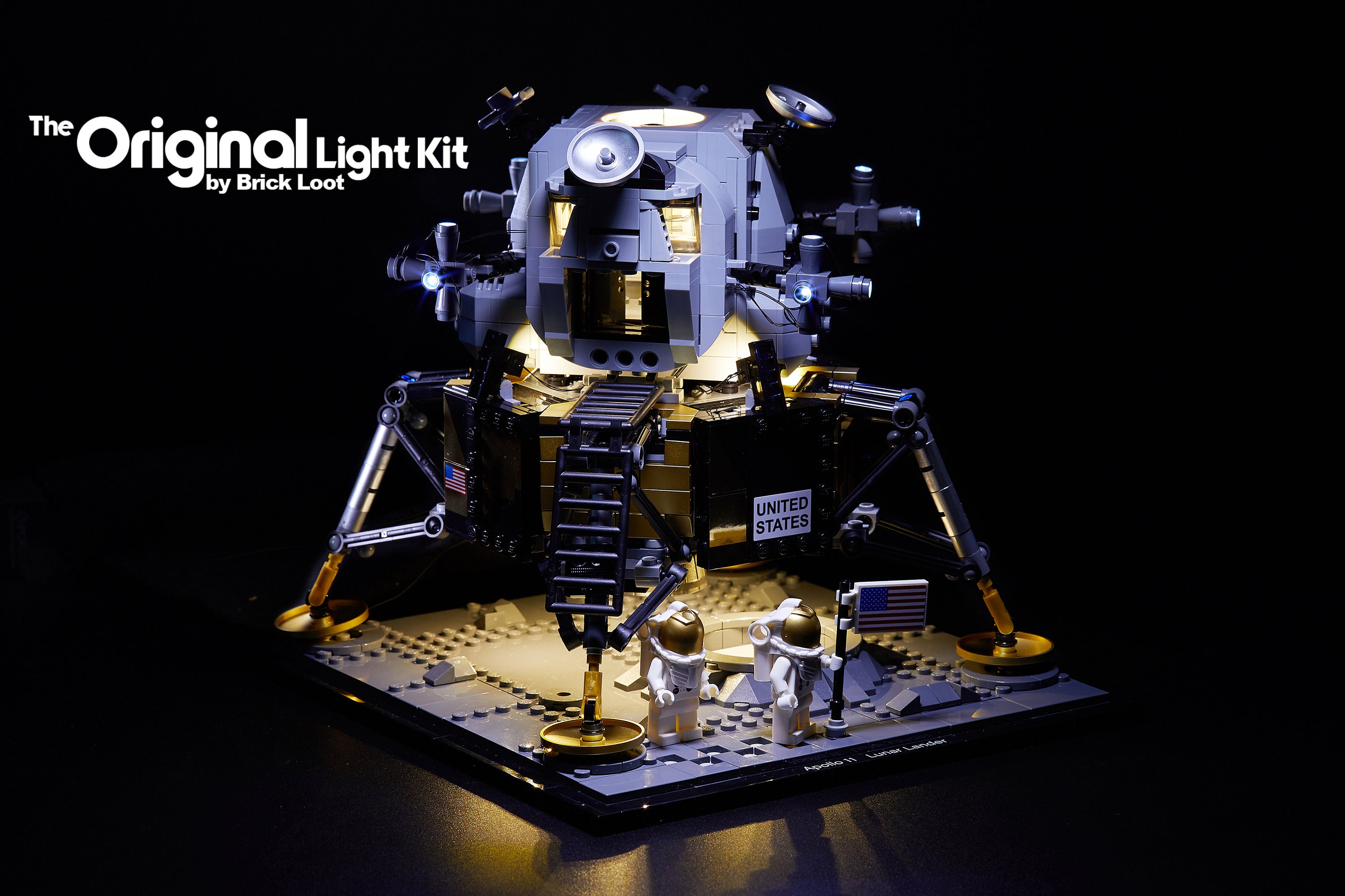 LED for LEGO NASA Apollo 11 Lunar Lander 10266 Etsy