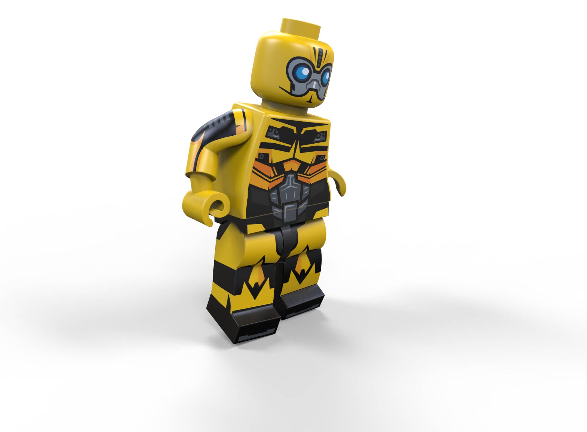 Bumble Bee Transformer Custom LEGO Minifigure LIMITED EDITION | Etsy