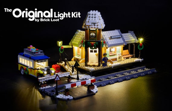 Blæse tit Afskrække LED Lighting Kit for LEGO Winter Village Station 10259 - Etsy Denmark