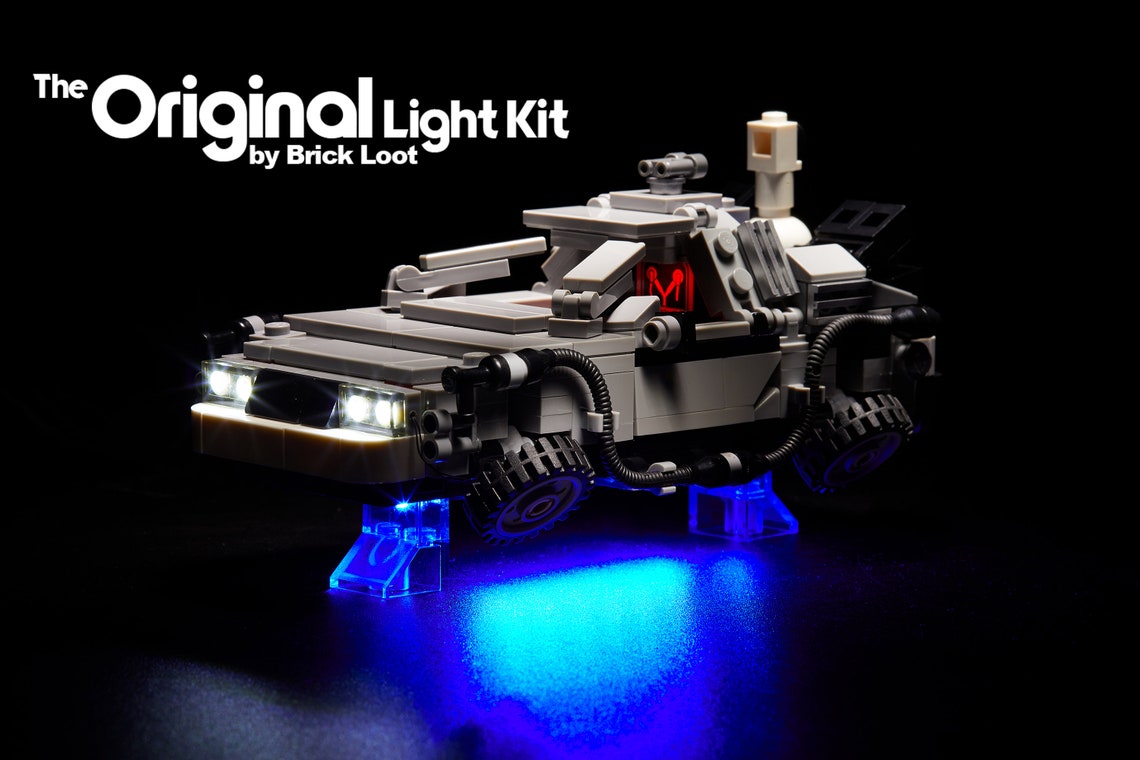 LED Lighting Kit for the LEGO Delorean Time Machine 21103 Etsy UK