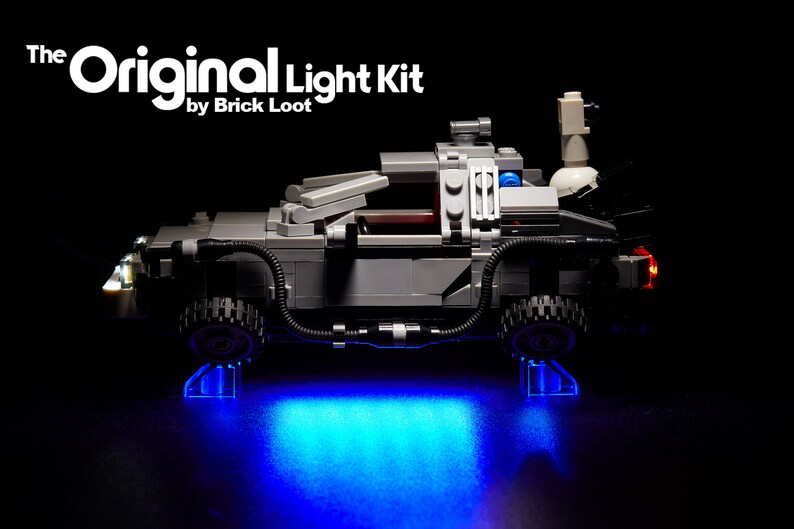 LED Lighting Kit for the LEGO Delorean Time Machine 21103 Etsy