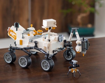 NASA Mars Perseverance Rover Brick Set - Officially Licensed by NASA