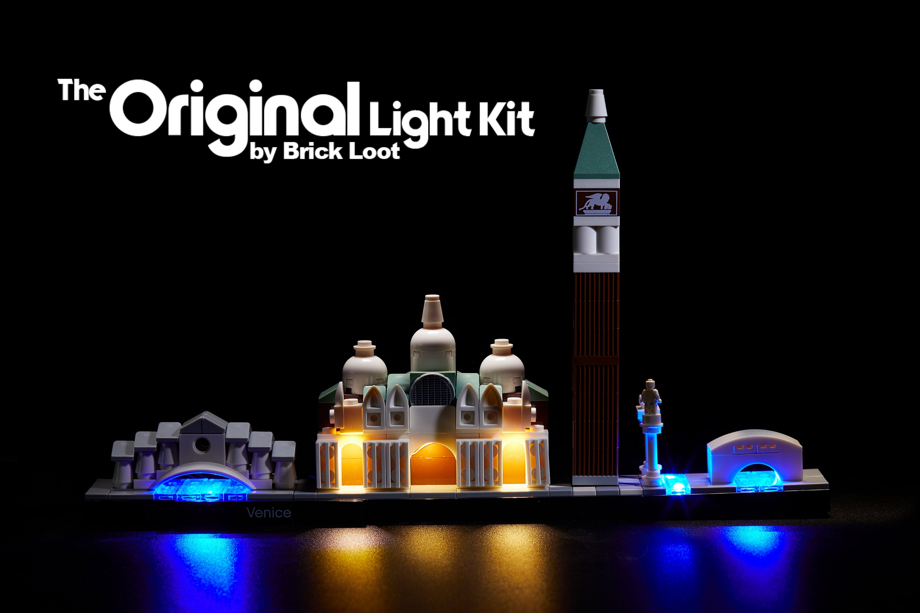 LED Lighting Kit for LEGO 21026 Architecture Venice Italy Skyline