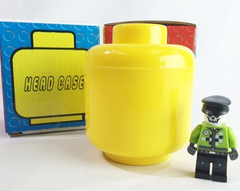 Large Minifigure Head Case - Party Favor for Brick Themed Birthdays