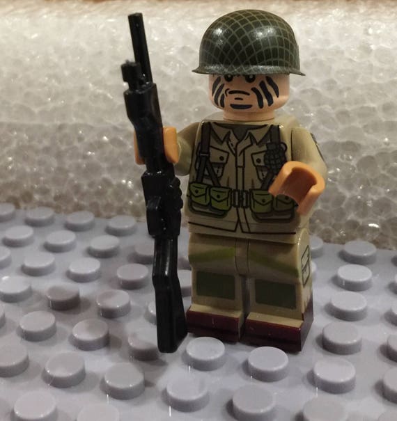 Italian SMG Gun WWII for Lego Minifigures accessories 