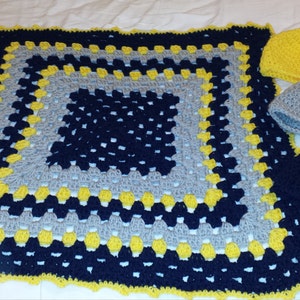 Granny Square baby blanket image 1