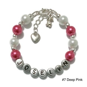 Custom Dog Charm Bracelet-Personalized Dog Bracelet-Pet Charm Beaded Bracelet-Puppy Charm Bracelet-Dog Lover Bracelet-Name Bracelet