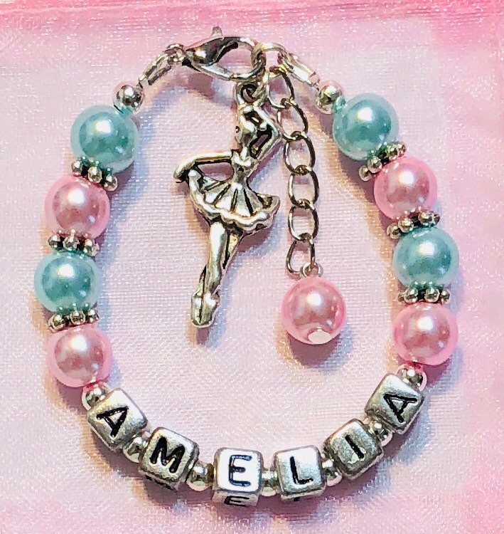 Personalized DANCE Braceletballerina/ballet Charm for Etsy