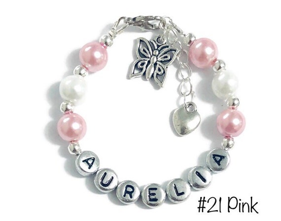 Charm It Gift for Her Birthday Girl's Custom Bracelet Custom Necklace  Personalized 