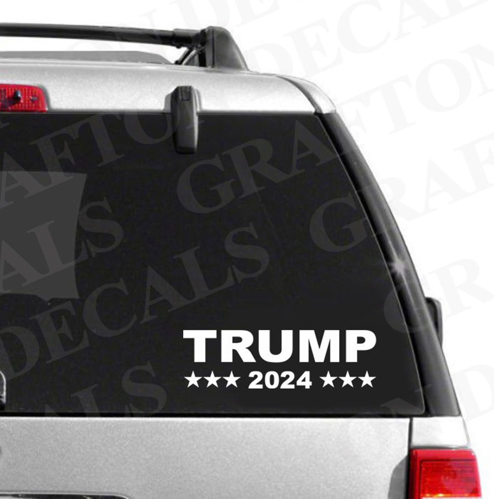 DONALD TRUMP 2024 Campaign President Election Decal Die Cut Sticker Car
