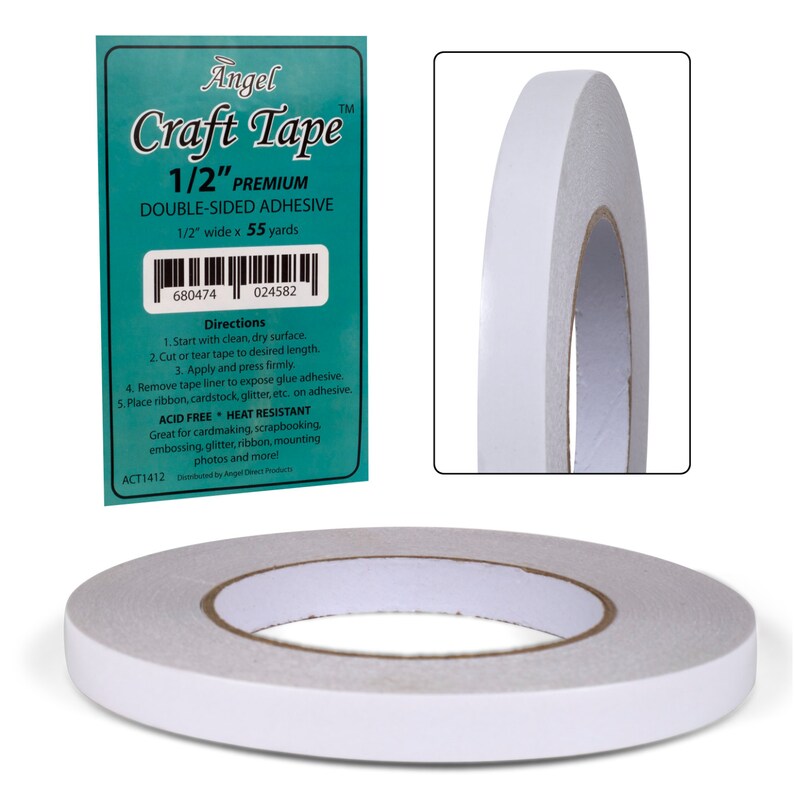 Double Sided Tape Adhesive Tape Sticky Tape Scrapbook Tape Etsy
