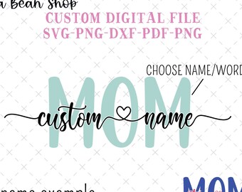 Free Free Mama With Names Svg 270 SVG PNG EPS DXF File