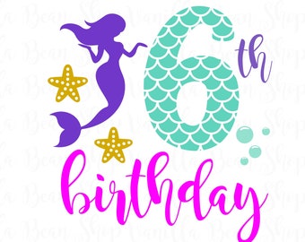 mermaid 6th birthday outfit