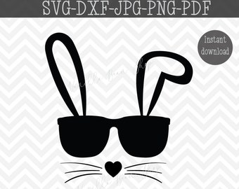 Free Free Bunny Face With Glasses Svg 705 SVG PNG EPS DXF File