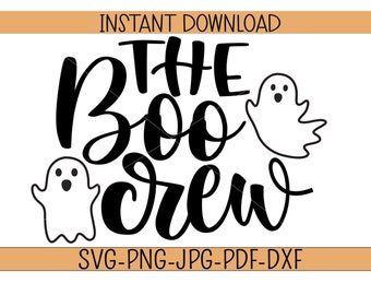Download The Boo Crew Svg Etsy