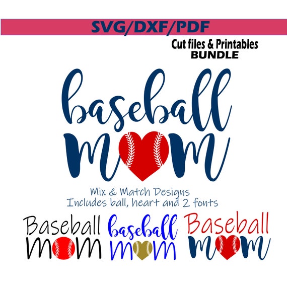 Download Baseball Mom Svg Baseball Mom Dxf Baseball Mom Heart Baseball Svg Baseball Mom Baseball Mom Clipart Baseball Mom Download