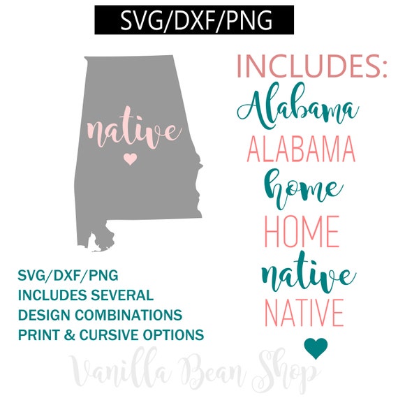 Free Free 285 Home Alabama Svg SVG PNG EPS DXF File