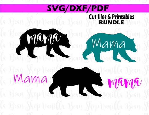 Download Free Mama Bear Svg Bear Svg Black Bear Svg Mama Bear Clipart Etsy SVG Cut Files